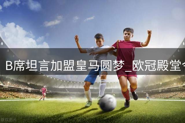 B席坦言加盟皇马圆梦 欧冠殿堂令其震撼不已